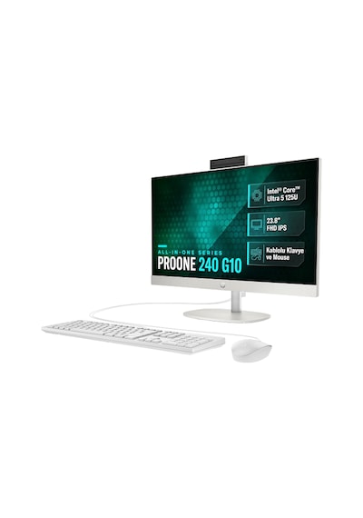 HP ProOne 240 G10 D36TNET-13 Ultra 5 125U 48 GB 2 TB SSD 23.8" W11P AIO Masaüstü Bilgisayar