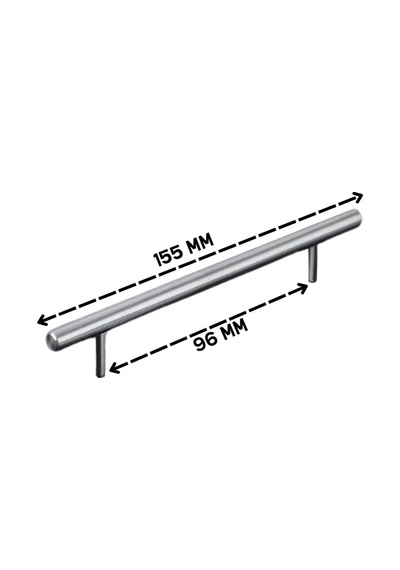 5 Adet Keijo Inox 96mm Paslanmaz Kulp Mobilya, Dolap Kulbu, Kulp Modeli Diğer