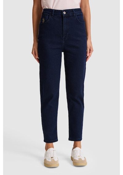 U.S. Polo Assn. U.s. Polo Assn. Kadın Mavi Pantolon Jean 50325217-dn0013 Blue Rınse