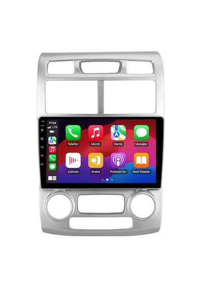 Kia Sportage 2005-2008 Android Multimedya Carplay Android Auto Navigasyon 10gb Ram 256gb Pro 9"