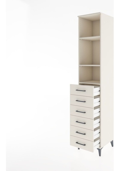 Hyperion Dolap 3 Raflı 6 Çekmeceli 44x44x221 Aytaşı-aytaşı Aytaşı Hyperion Dolap 3 Raflı 6 Çekmeceli 44x44x221 Aytaşı-aytaşı Aytaşı