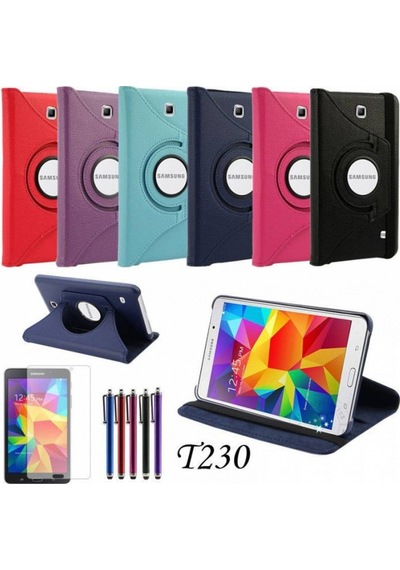 Nettech Samsung Galaxy T230 Tab 4 7.0 Uyumlu 360 Kapaklı Kılıf