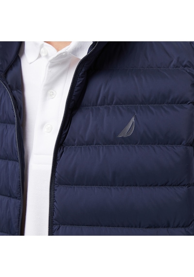 Nautica Erkek Lacivert Su İtici Özellikli Yelek Desenli J57037t Lacivert