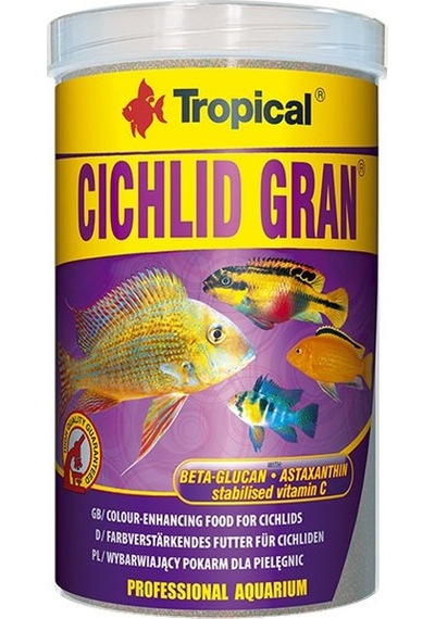 Tropical Cichlid Gan Cichlid Balıkları İçin Renklendirici Ganül