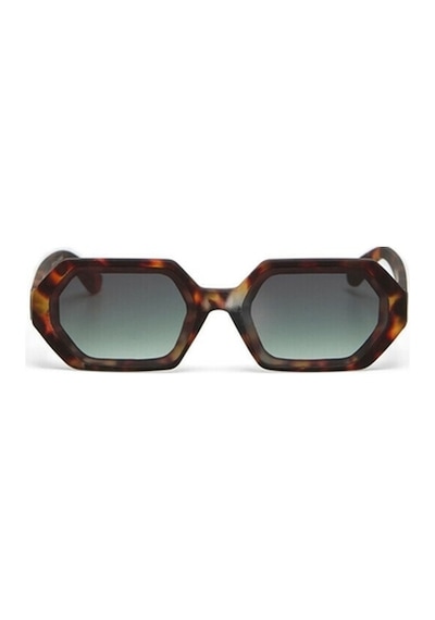 Okkia Andrea Altıgen Unisex Güneş Gözlüğühavana / Lens : Yeşil Ok022ch-gr Çok Renkli