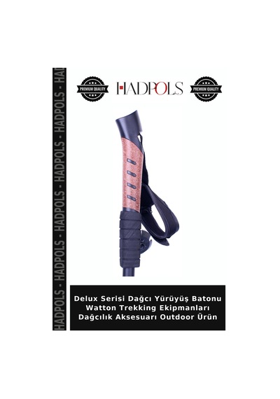 Delux Serisi Dağcı Yürüyüş Batonu Watton Trekking Ekipmanları Dağcılık Aksesuarı Outdoor Ürün Diğer