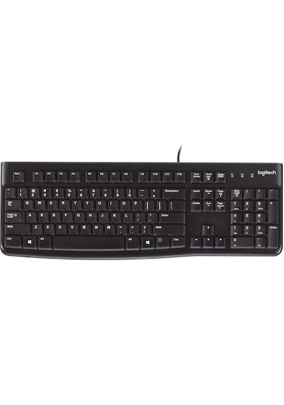Logıtech K120 Q Usb Kablolu Klavye Siyah 920-002505