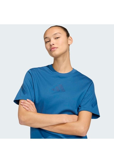 Adidas Z.n.e. Kadın Mavi Tişört Kr0203