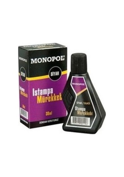 Monopol Siyah Istampa Mürekkebi 30 Ml