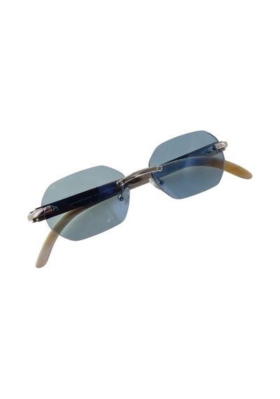Katsuo Horn 4 Unisex Güneş Gözlüğü Beyaz