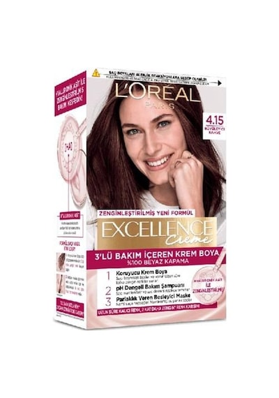 Loreal Excellence Boya 4-15 Büyüleyici Kahve