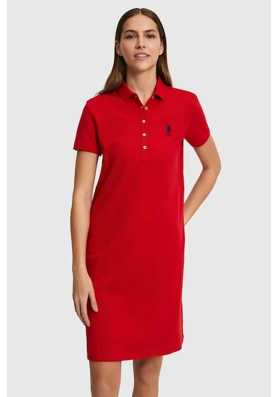 U.S. Polo Assn. U.s. Polo Assn. Kadın Elbise Kırmızı