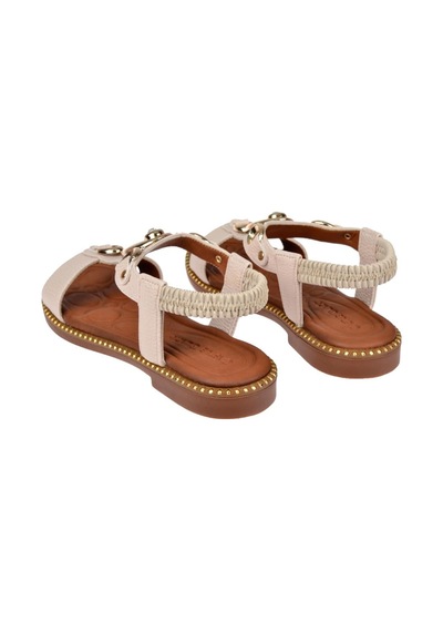 Castle Black Comfort Kadın Sandalet Cb-35307 Bej Bej Castle Black Comfort Kadın Sandalet Cb-35307 Bej Bej