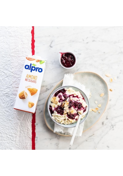 Alpro Şekersiz Badem İçeceği 1 Lt X 6 Adet