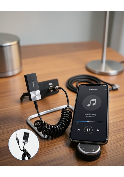 Bluetooth Aux Adaptörü Uczzbluetoothçeviricia13auxkit-1