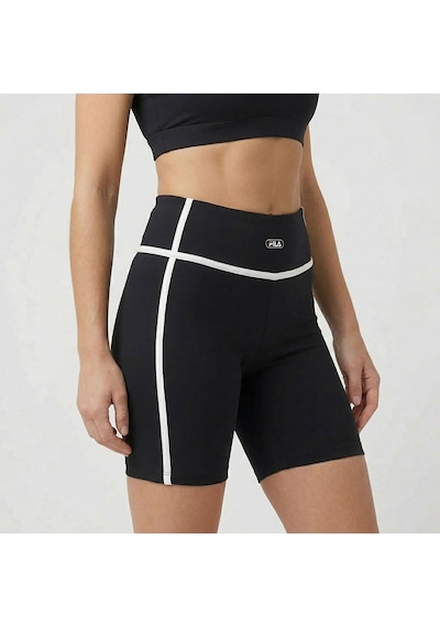 Siyah Fila Kadın Günlük Tayt Confini Tape Shorts Faw1309.80010