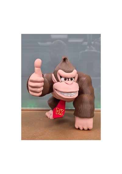 Donkey Kong Figür 20cm-3d Baskı-kolleksiyonluk Biblo