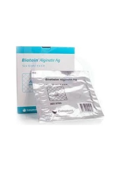 Coloplast Biatain Alginat Ag Tül Örtüsü 15cm X 15cm