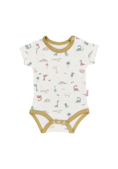 Tiffany Baby & Kids Tiffany Traveller Dino Yarım Kollu Bebek Body 50029