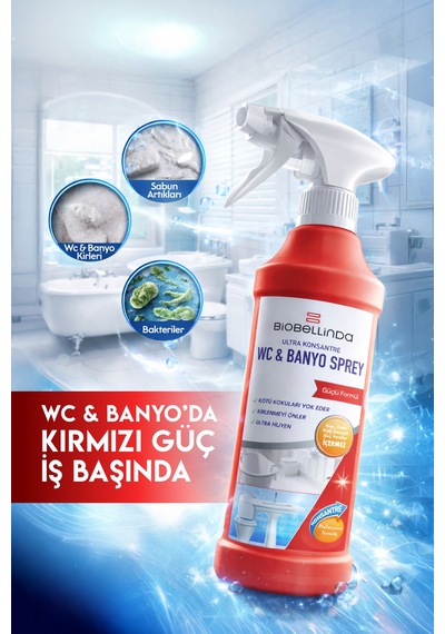 Doğal Wc & Banyo Temizleyici Sprey 450 Ml