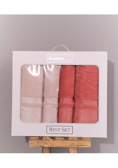 Özdilek Dory Best Set Kiremit-Bej Standart Çok Renkli