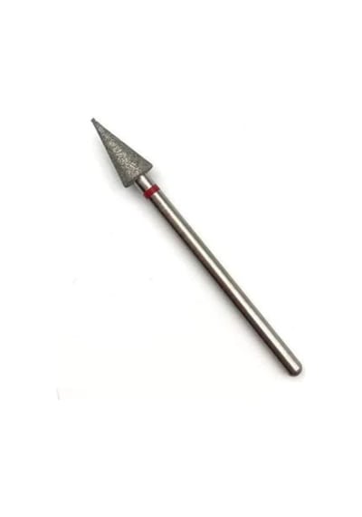 Elmas Konik Frez Ucu Kırmızı Bant Yumuşak - Kırmızı 0,50mm