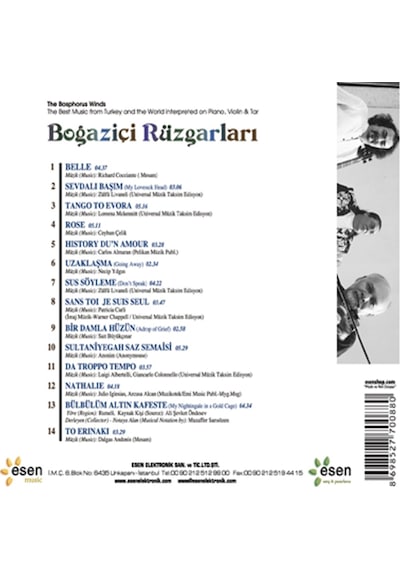 Boğaziçi Rüzgarları Cd