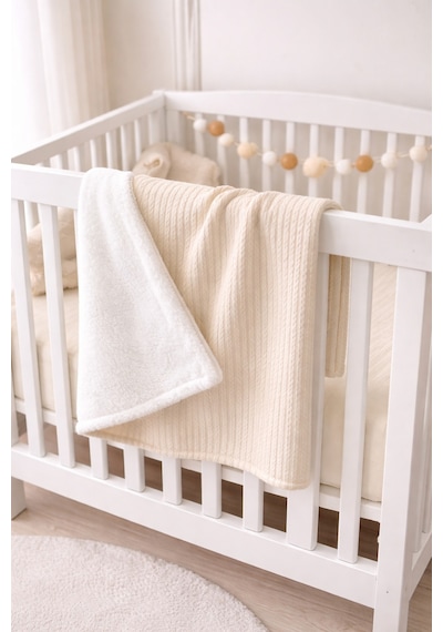 Wellsoft Bebek Battaniyesi Bej