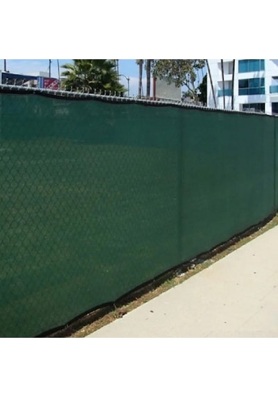 %95 Güneş Koruması Sağlayan Kuşgözlü Gölgelik File 0,5m X 5m - Yeşil - Bahçe, Balkon Ve Çit Kullanımına Uygun