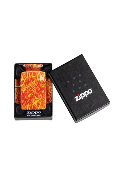 Zippo 48458 Fire Zippo Design Çakmak Çok Renkli