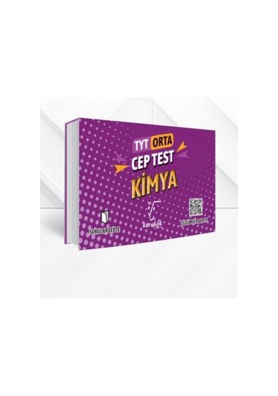 Tyt Kimya Orta Cep Test - Karekök Yayınları
