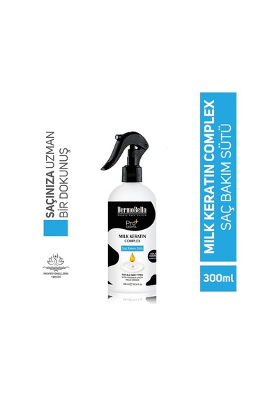 Milk Keratin Kompleks Onarıcı Ve Besleyici Saç Bakım Sütü 300 Ml