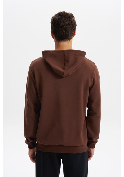AR-MA Arma Erkek Slim Fit Örme Interlok Kapüşonlu Kanguru Cepli Sweatshirt Yazı Baskılı %80 Pamuk %14 Polyester %6 Elastane K30254685102 Kahverengi AR-MA Arma Erkek Slim Fit Örme Interlok Kapüşonlu Kanguru Cepli Sweatshirt Yazı Baskılı %80 Pamuk %14 Polyester %6 Elastane K30254685102 Kahverengi