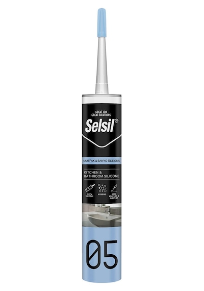 Selsıl Dusakabın Sılıkonu Beyaz 280gr