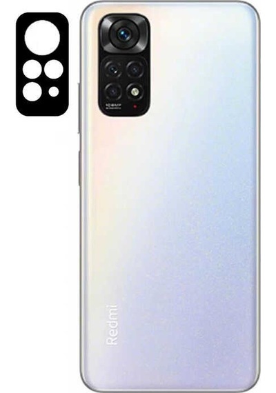 Kilifone - Xiaomi Redmi Note 11s Global Uyumlu - Kamera Lens Koruyucu 3d Kamera Camı - Şeffaf