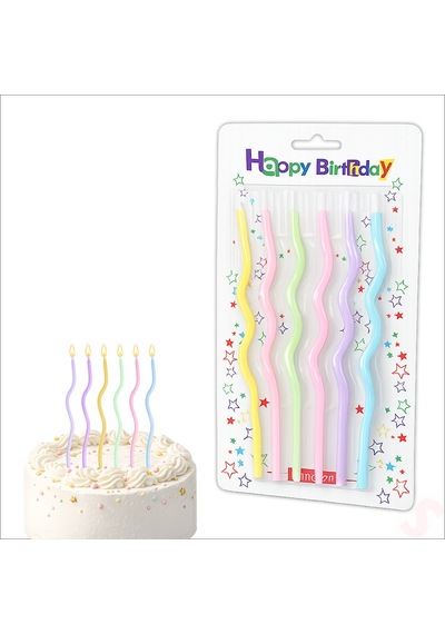Mum - Spiral - 6 Adet - Makaron