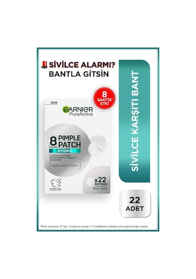 Pimple Patch Cilt Kusurları Görünümü Karşıtı Bant & Salisilik Sivilce İzi Karşıtı Peeling Tonik pktsivilcebantonik-10710