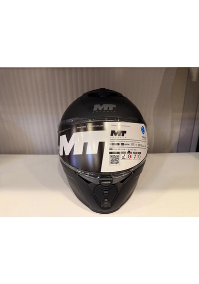 Kask Mt Thunder 4r Sv Pure Mat Siyah