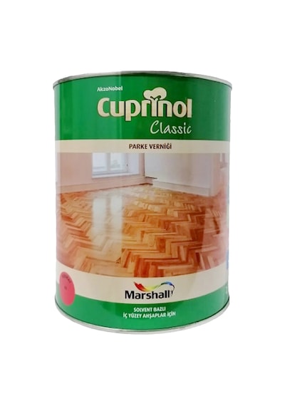 Marshall Cuprinol Parlak Parke Verniği Şeffaf 2,5 Lt