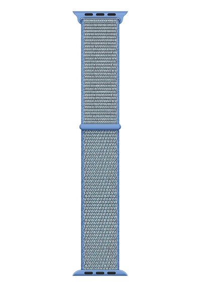 Mobilefix Watch 38mm Kordon Band-03 Serisi Hasır Strap Kayış-tahoc Blue