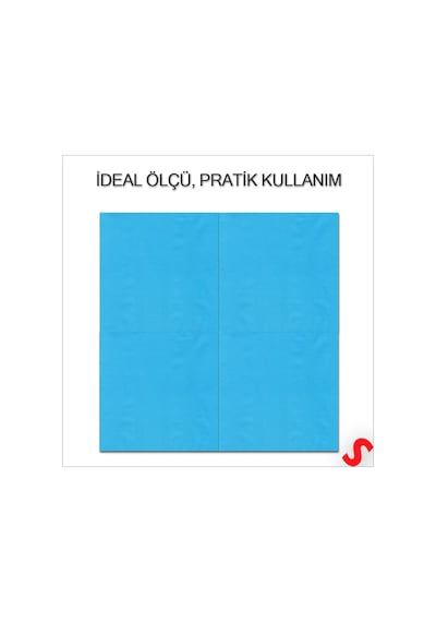 Mavi Peçete - 33cm X 33cm - 20 Adet