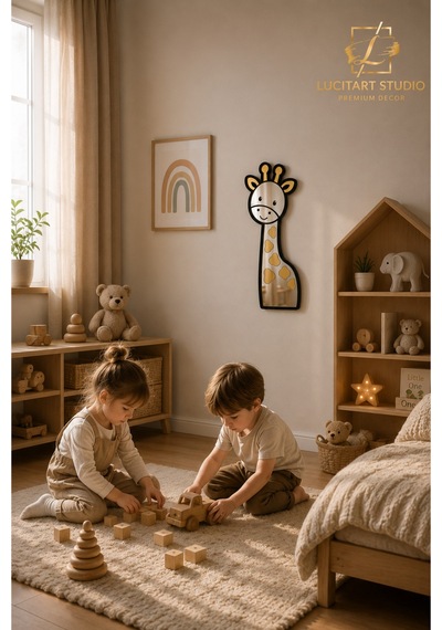 Zürafa Aynalı Pleksi Duvar Dekoru 40x19 Cm Çocuk & Bebek Odası Dekorasyonu Bebek & Çocuk Odası Duvar Süsü Çok Renkli Çok Renkli Zürafa Aynalı Pleksi Duvar Dekoru 40x19 Cm Çocuk & Bebek Odası Dekorasyonu Bebek & Çocuk Odası Duvar Süsü Çok Renkli Çok Renkli