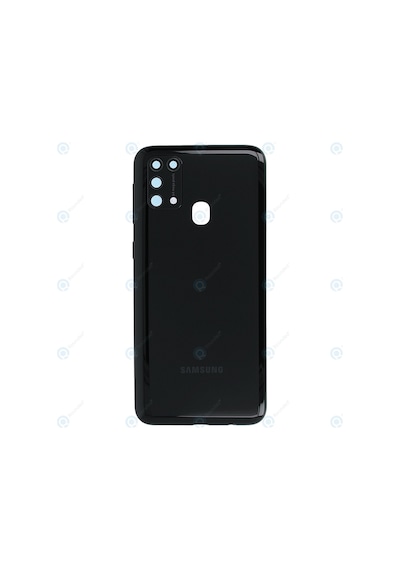Samsung Galaxy M31 Uyumlu Kasa Kapak + Yan Tuşlar Sm-m215f Kamera Lensi Hariç - Siyah