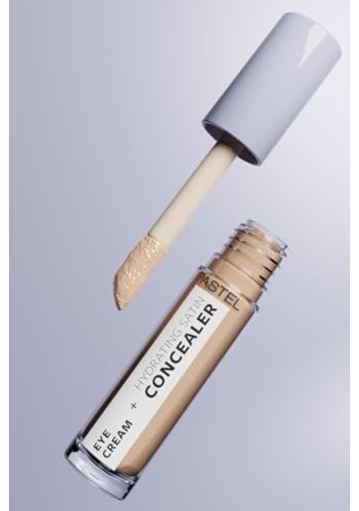 Pastel Eye Cream + Hydrating Satin Concealer - Göz Kremi + Göz Altı Kapatıcısı, 62 Ivory, 4,3 Ml