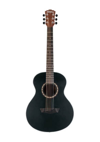 Washburn Agm5bmk Apprentice G-mini 5 Siyah Mat Siyah Kaplama Genç Müzisyenler İçin