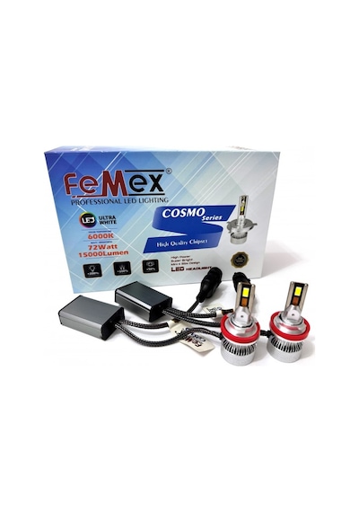 Femex Volkswagen Passat B8 2014-2019 Sis Far Led Cosmo Mini H8