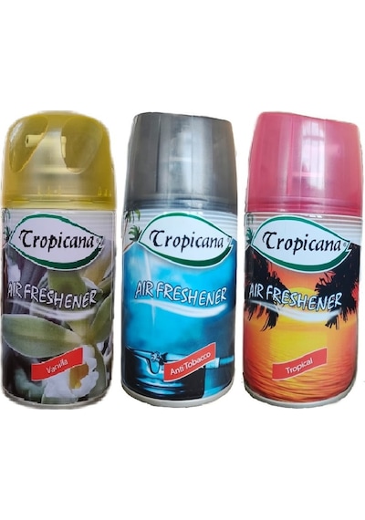Air Freshener Oda Kokusu Vanilya Tobacco Tropical 3 x 260 ml