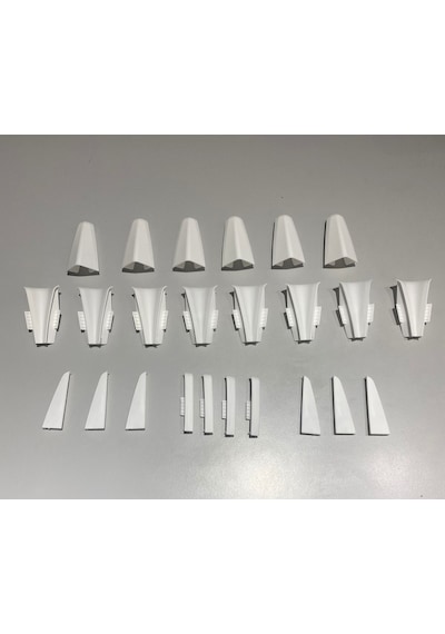 8 Cm Beyaz Düz Süpürgelik İç Köşe Dış Köşe Aparat