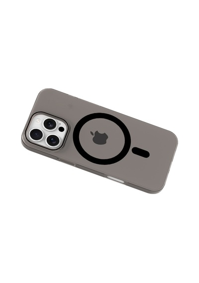 Joko Apple Uyumlu iPhone 16 Pro Max Kılıf Pc Blank Magsafe  Kapak Siyah