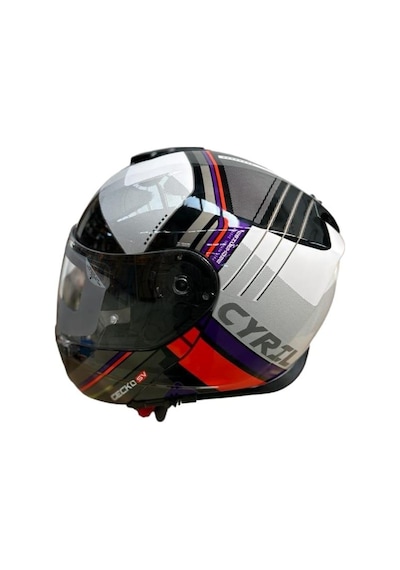 Cyrıl Kask Fu403sv Gecko Sv Epıc B7 Gloss Pearl Mavi L
